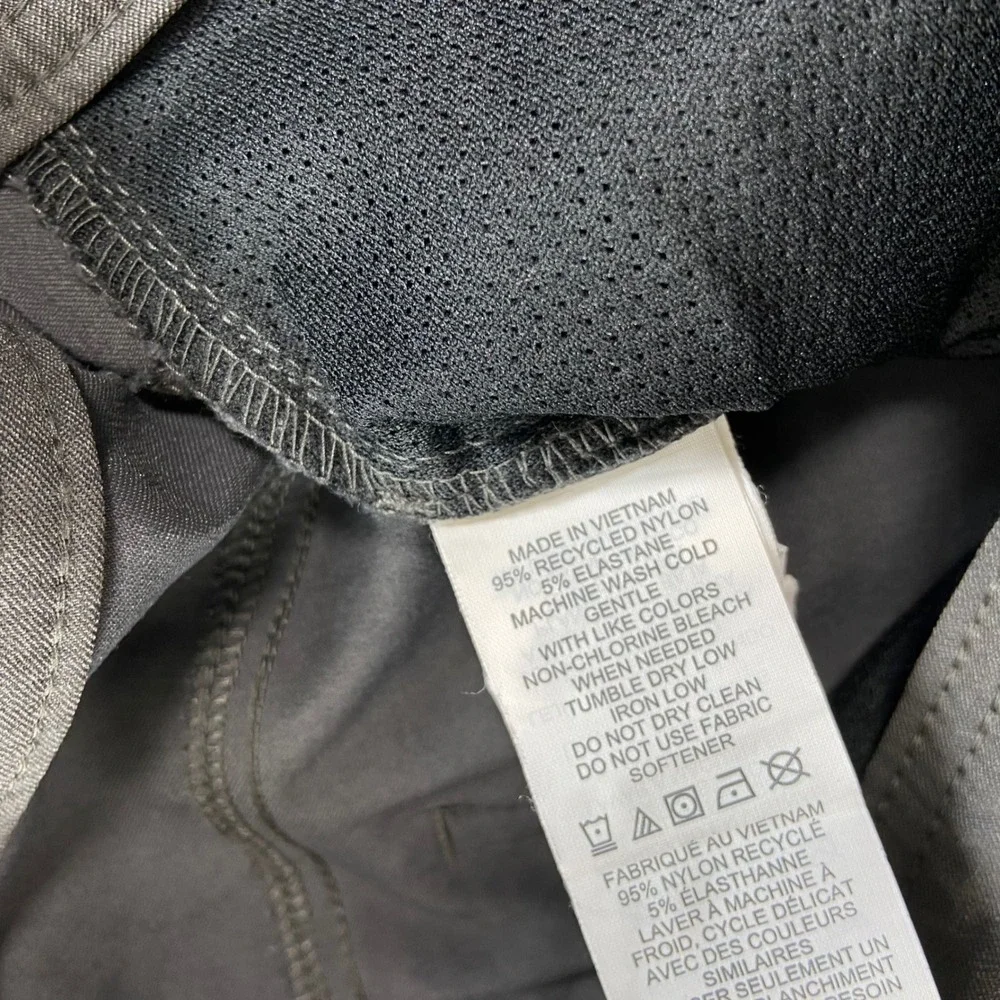 Prana Brion II Pant Men 28x30 Charcoal Grey Standard Fit 1969771 Stretch Hiking